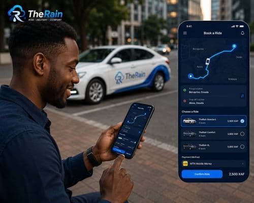 Scheduled TheRain ride booking